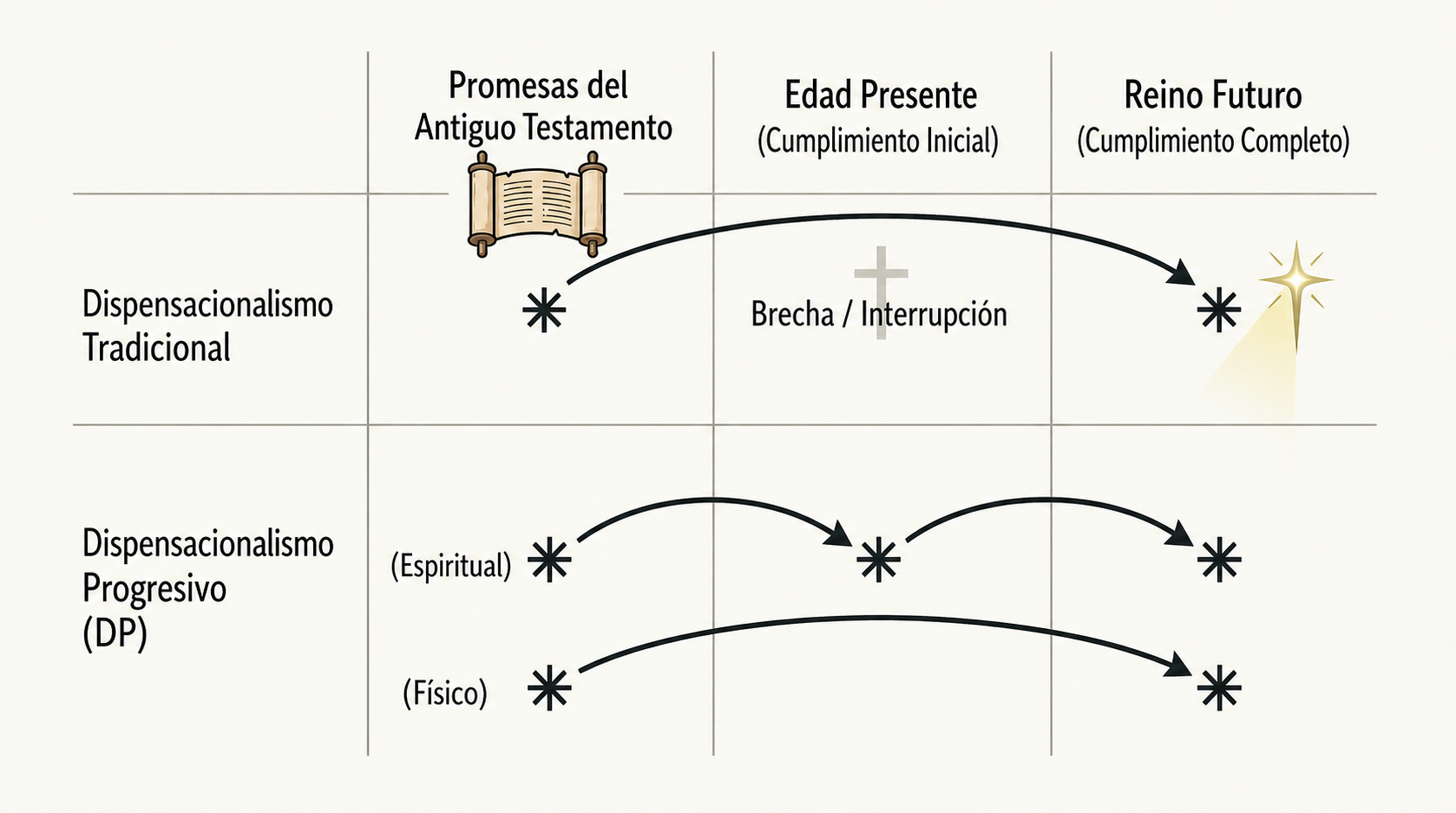 Dispensacionalismo Tradicional vs. Progresivo: Promesas del AT