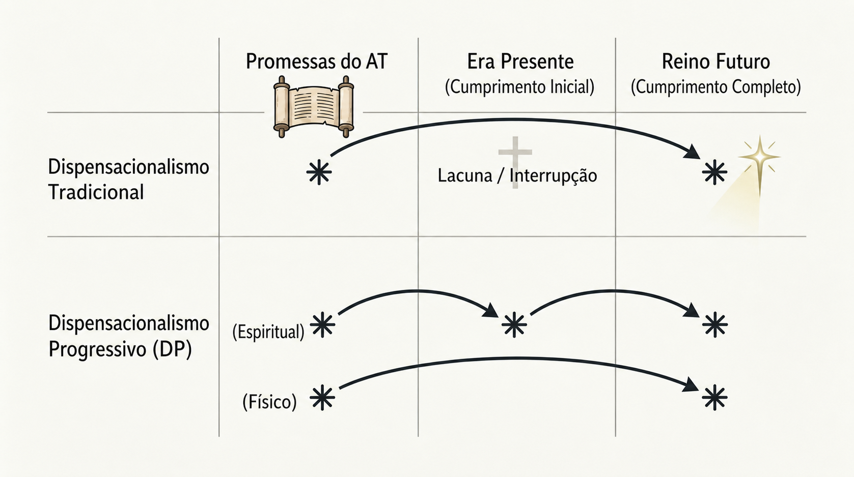 Dispensacionalismo Tradicional vs. Progressivo: Promessas do AT